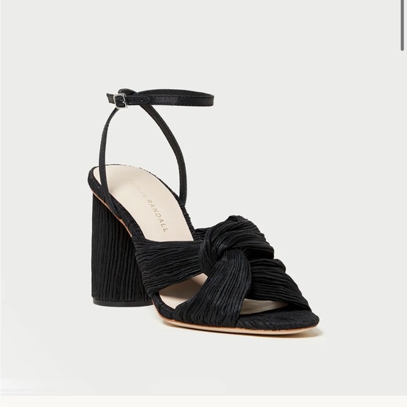 Loeffler Randall Shoes - Black Loeffler Randall Reed Pleated Twisted Heel - Brand New